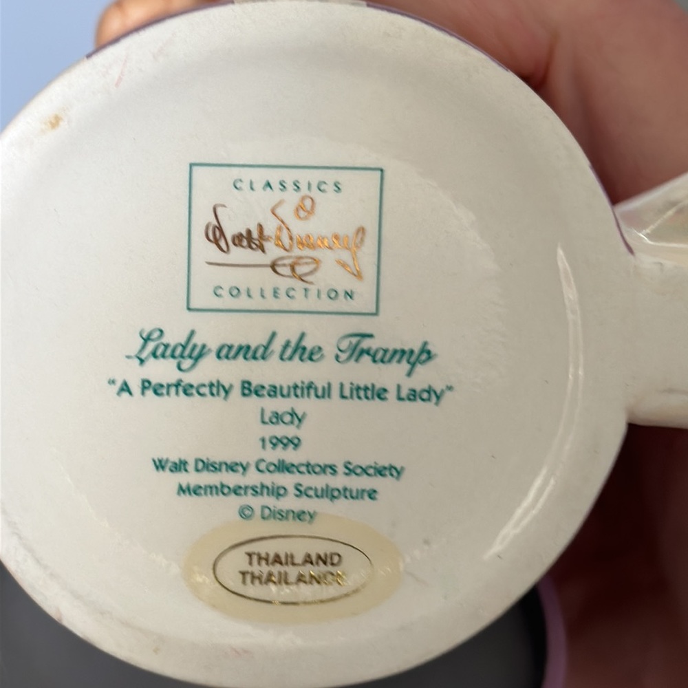 Classics Walt Disney collection Lady A perfectly beautiful little lady, 1999 - Picture 7 of 12